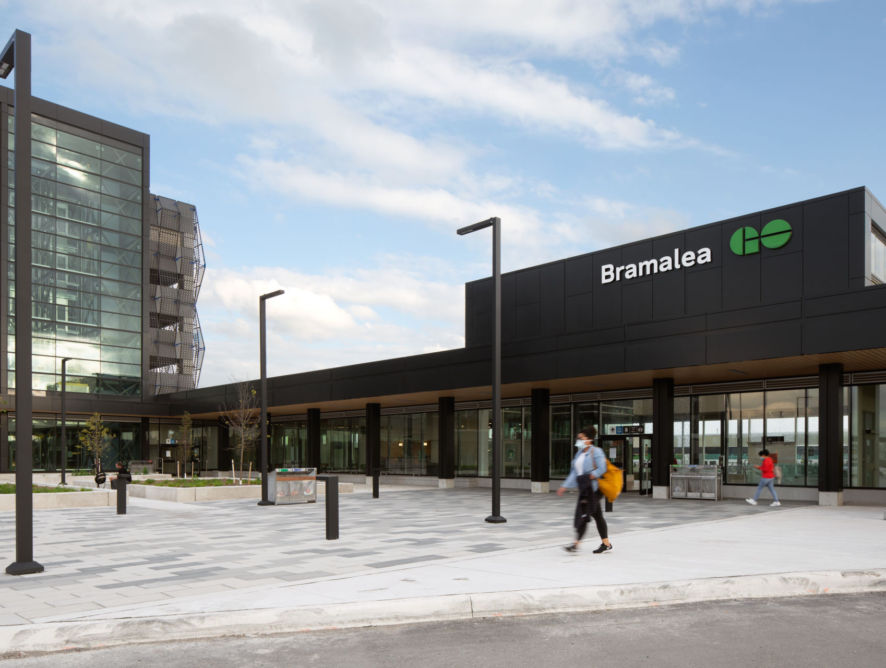 Bramalea GO Station Exterior Entrance