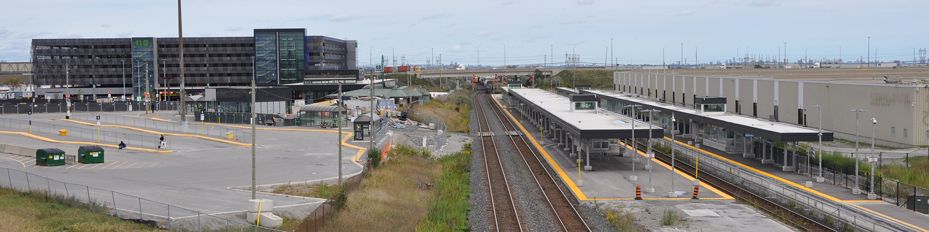 Bramalea GO Station Aerial