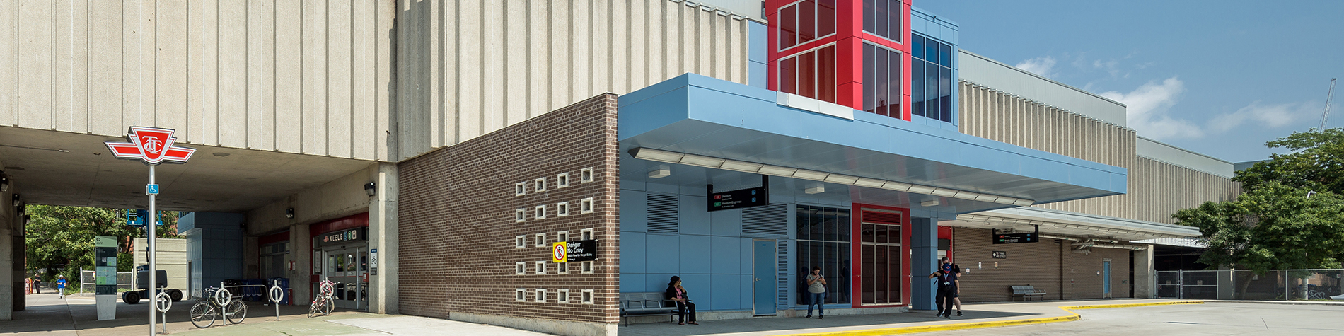 TTC Keele Station Exterior