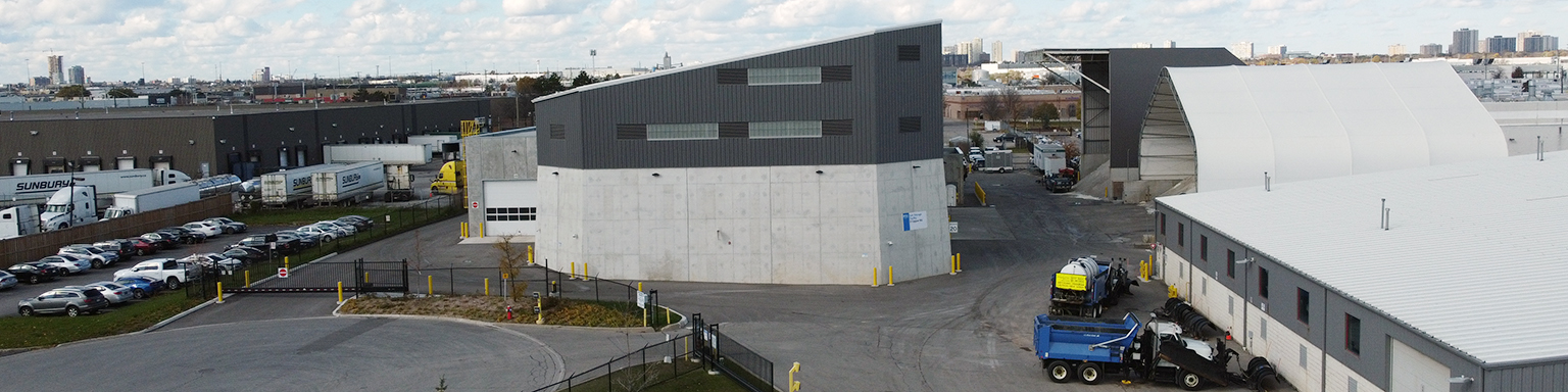 Peel Salt Management Facility - Design-Build - Exterior