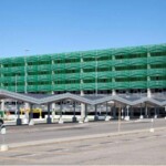 Ajax GO Station – Parking Structure with Buses Ajax GO Station – Parking Structure with Buses