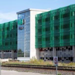 Ajax GO Station – Parking Structure with Tracks Ajax GO Station – Parking Structure with Tracks