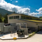 Coquitlam WTP Exterior Building Rear Coquitlam WTP Exterior Building Rear