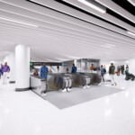 Artist’s rendering of the future Bloor-Yonge Station expanded Line 1 Southbound platform. Design subject to change. Artist’s rendering of the future Bloor-Yonge Station expanded Line 1 Southbound platform. Design subject to change.