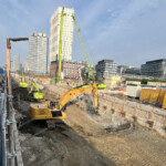 Lower Don Bridge from River Lower Don Bridge from River